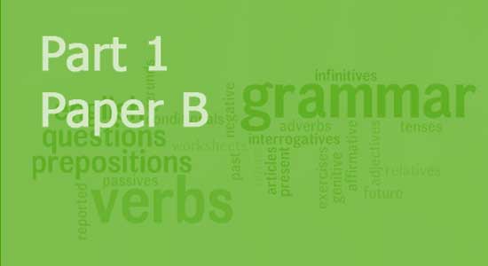 BA English Part 1 Paper "B"(Dialogue,Translation & Comprehension)